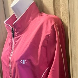 Champion, elite women’s pink jogging/sweatsuit/tracksuit (L) tall